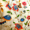 Muslin Silk Embroidered Fabric