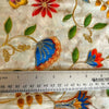 Muslin Silk Embroidered Fabric