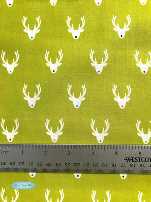 Joyeux - Reindeer Green Yardage