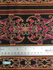 RJR Fabrics Border Basics Carnival Scroll Black/Burgundy 2256-003 by Jinny Beyer