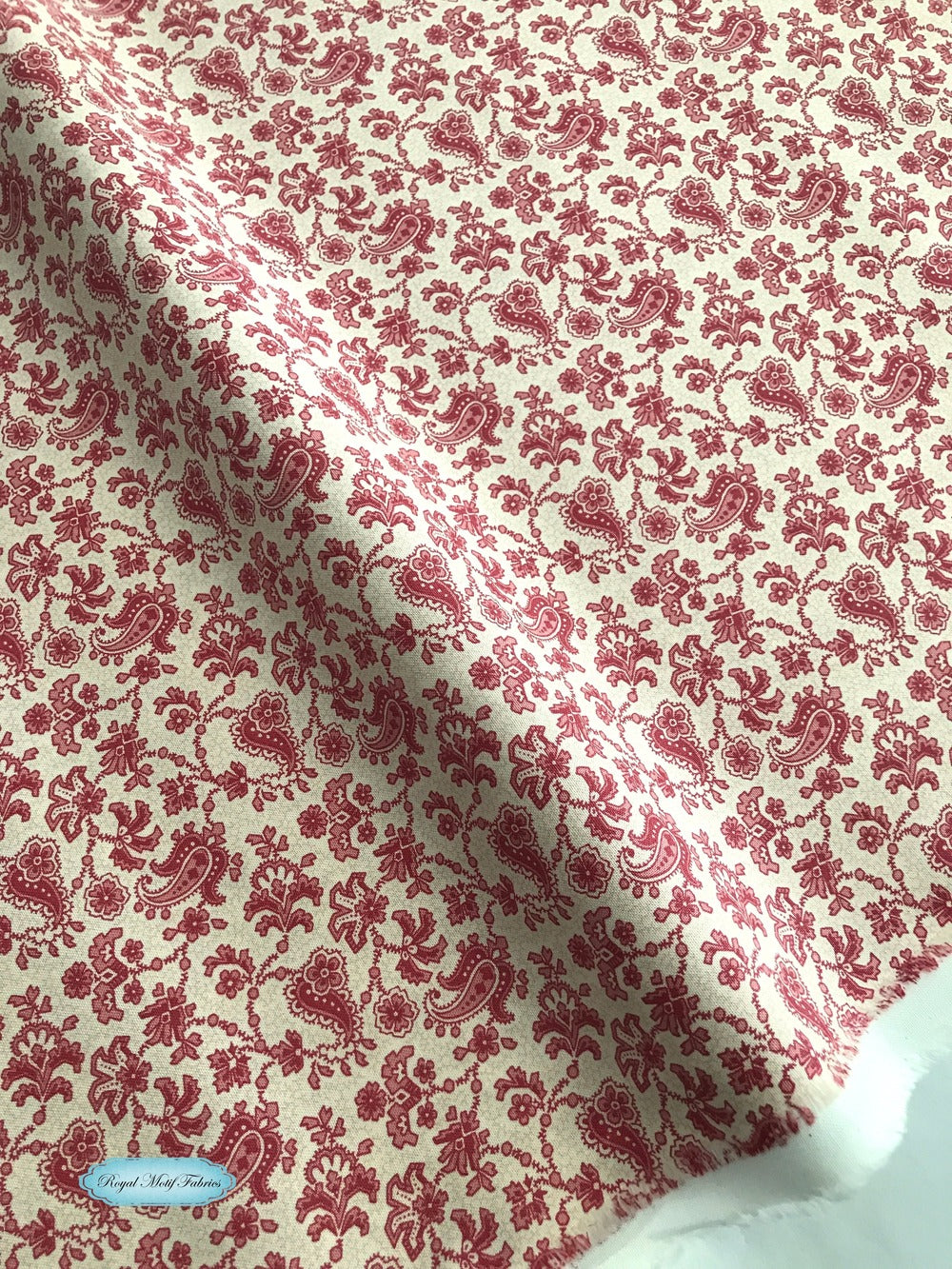 Puzzle Pieces - Parchment Rose Yardage