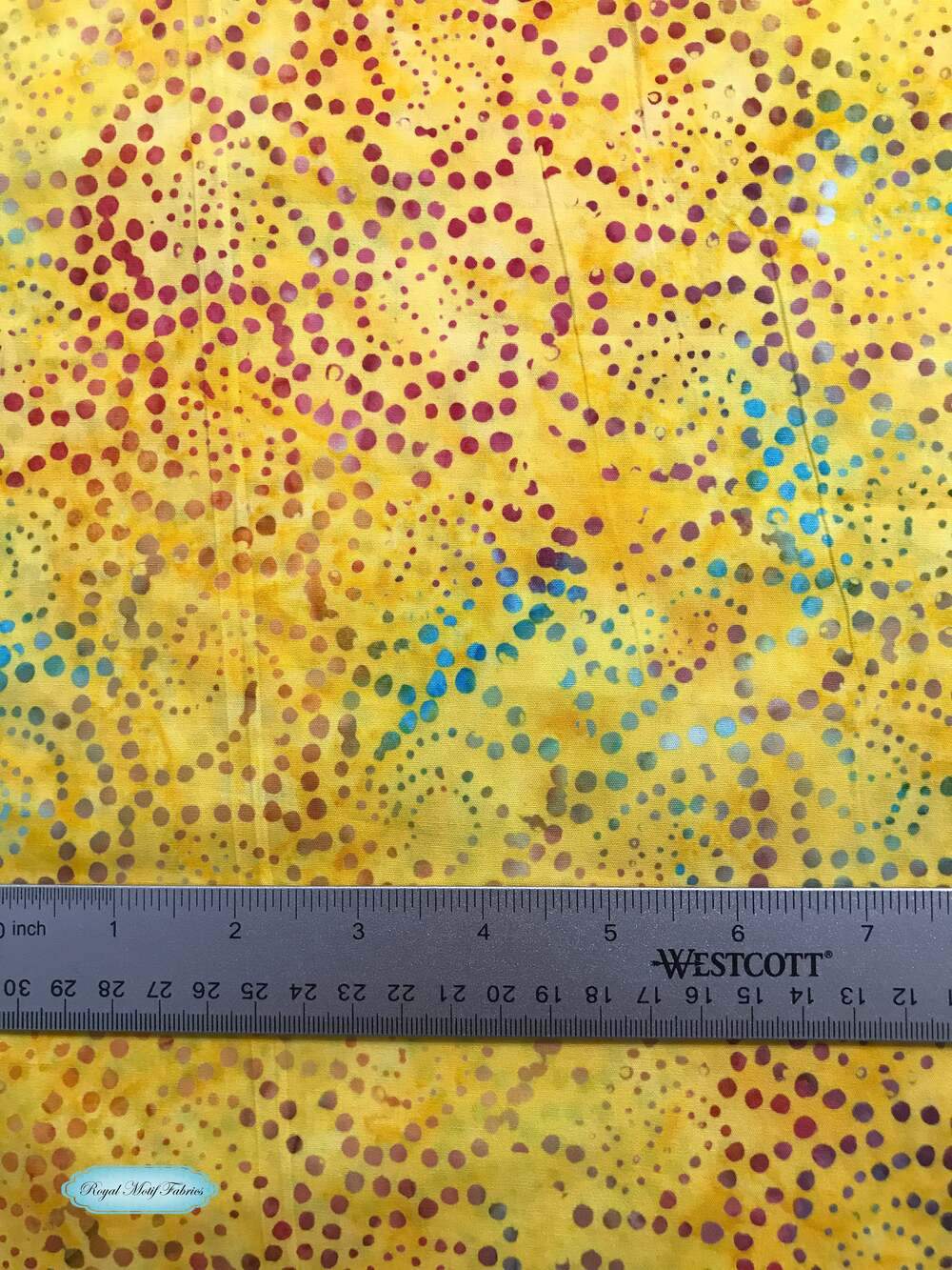 Moda Wild Waves Batik - Sunshine Batik Fabric