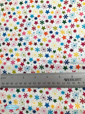 Fat Quarter - Joyeux - Stars Multi