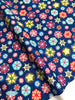 Joyeux - Snowflakes Dark Blue Yardage