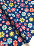 Fat Quarter - Joyeux - Snowflakes Dark Blue