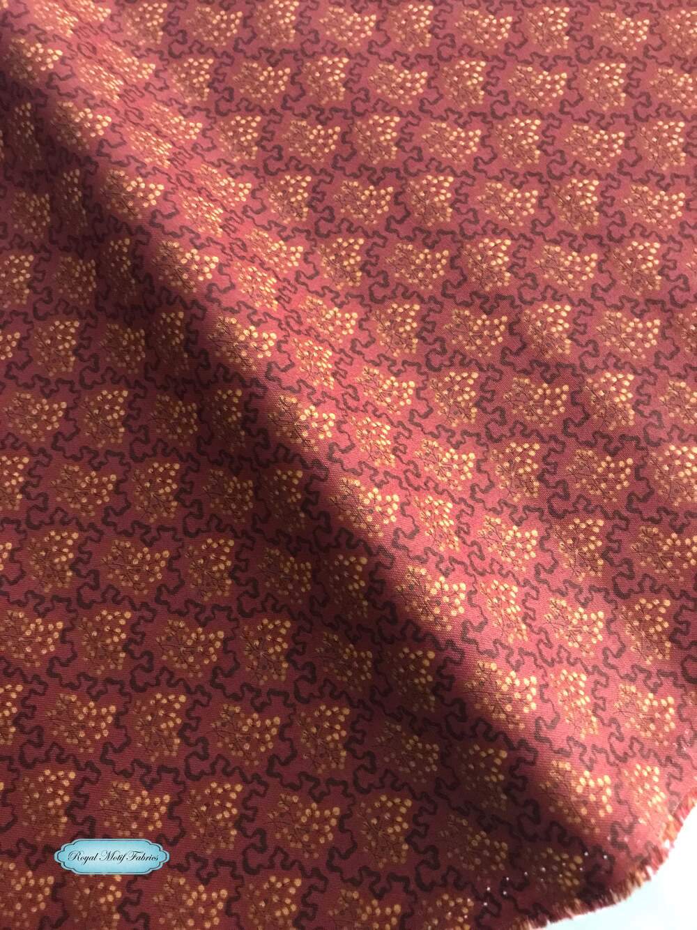 Crystal Farm - Elderberry Pomegranate Red Yardage