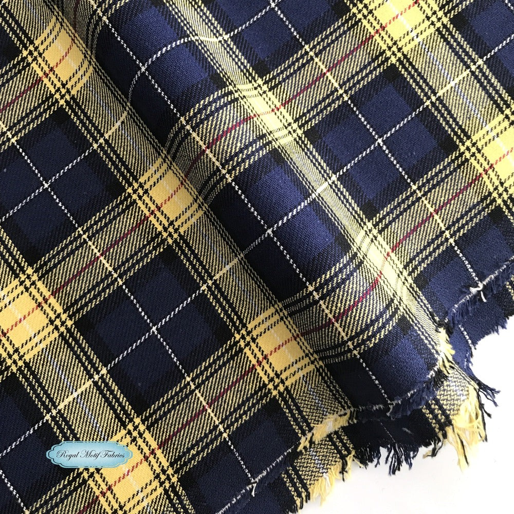 Kaufman - Sevenberry Classic Plaid Twill Blue