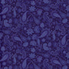 Pansy Paradise - Pansy Paisley Fabric