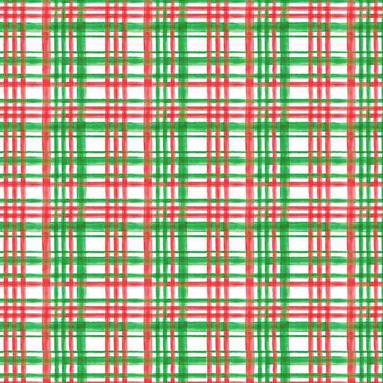 Christmas Countdown - Holiday Cute Plaid