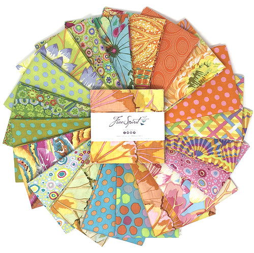 Kaffe Fassett Collective Classics Parakeet 5" Squares/Charm Pack