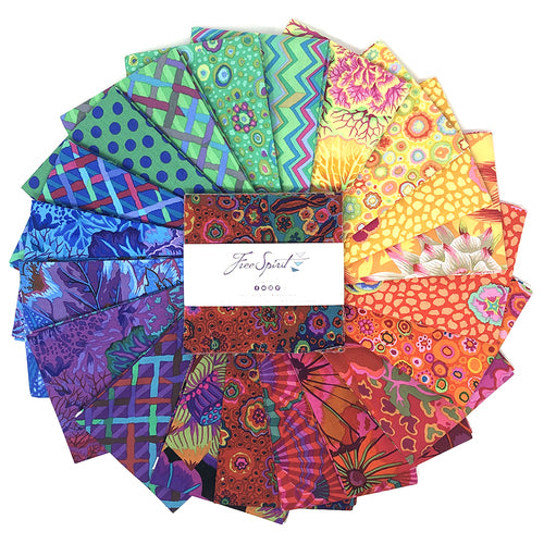 Kaffe Fassett Prism 5" Squares/Charm Pack by Free Spirit Fabrics