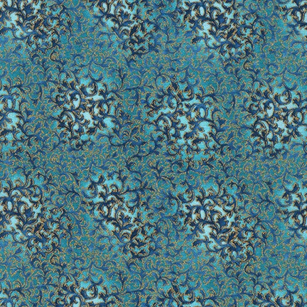 Robert Kaufman - Persis - Vines Blue