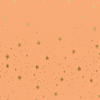 Primavera Stars Peach Metallic - Fat Quarter