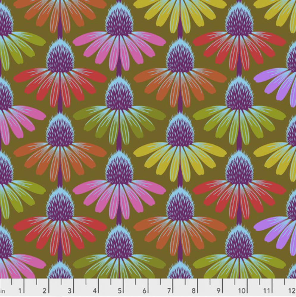 Hindsight - Echinacea Glow Autumn by Anna Maria Horner for Free Spirit Fabrics