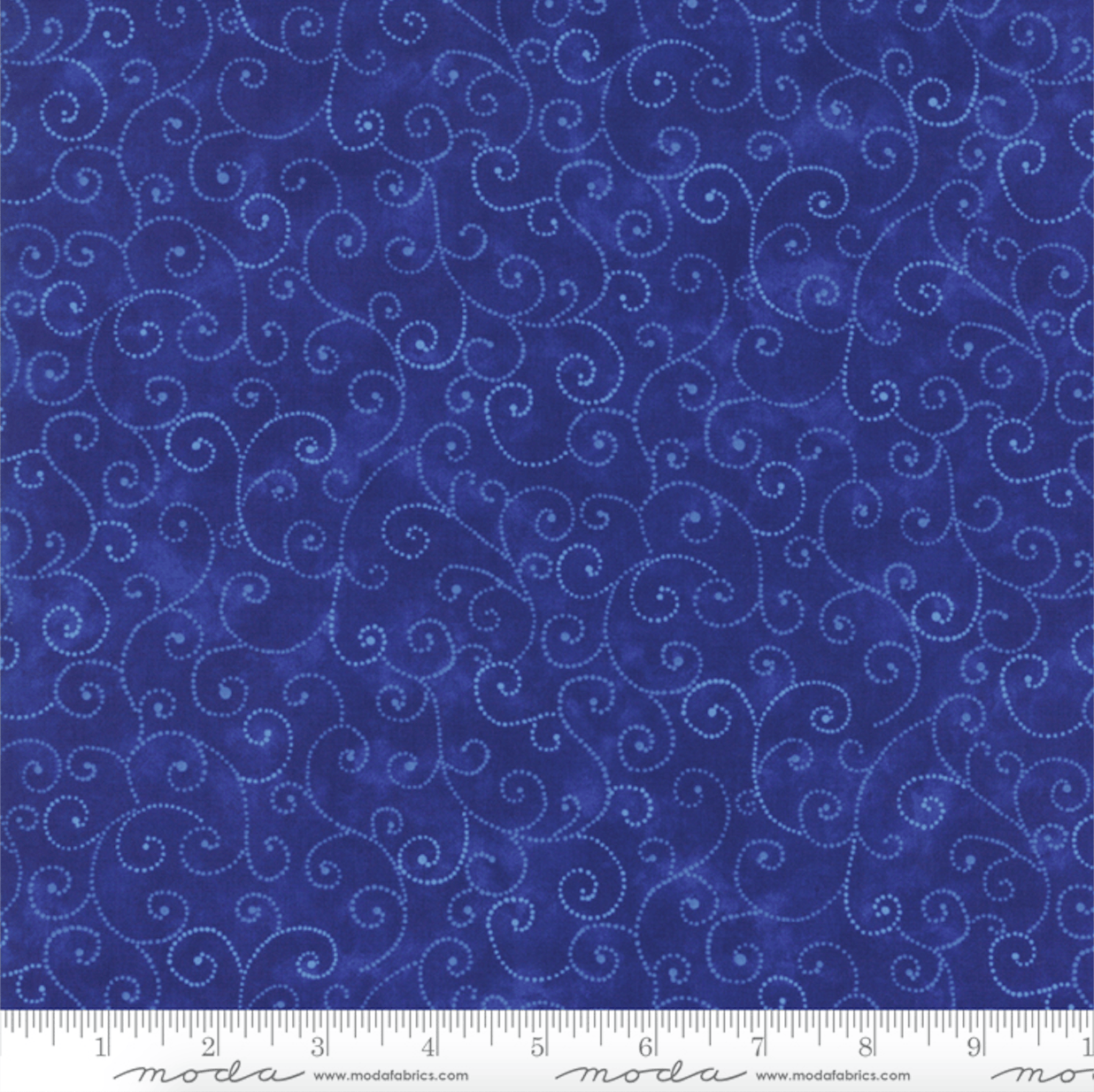 Marble Swirls Royal Blue # 9908 24 by Moda