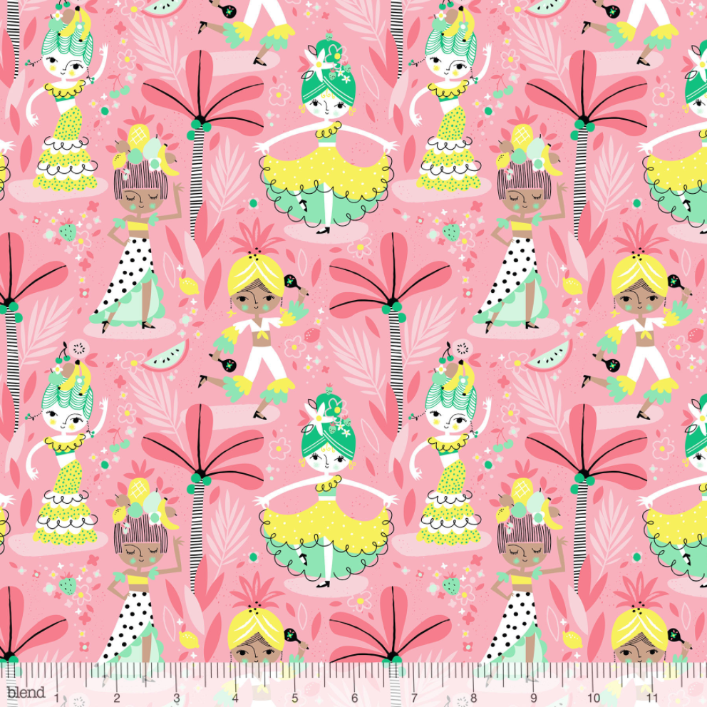 Fruitopia - Banana Bunch Berry by Stacy Peterson for Blend Fabrics