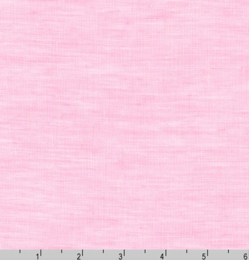 Limerick 100% Linen Pink by Robert Kaufman | Soft Breathable Linens