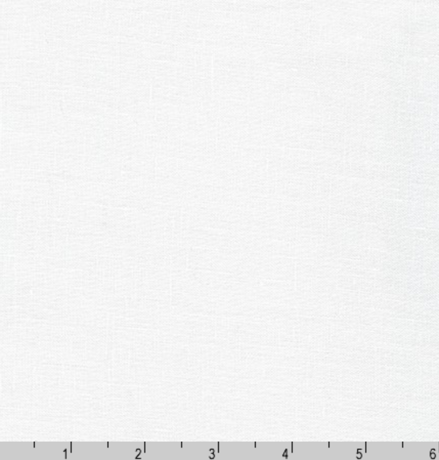 Limerick 100% Linen White by Robert Kaufman | Soft Breathable Linens