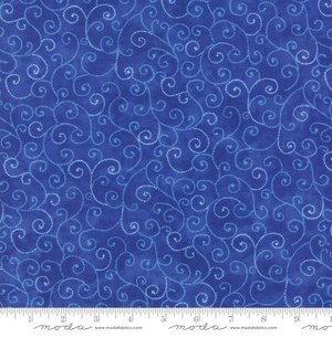 Marble Swirls Royal/Light Blue by Moda Fabrics | Designer Solid Fabrics 