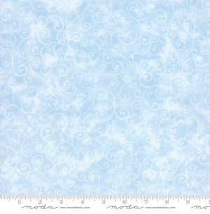 Marble Swirls Sky Blue/Light Blue by Moda Fabrics | Designer Solid Fabrics 