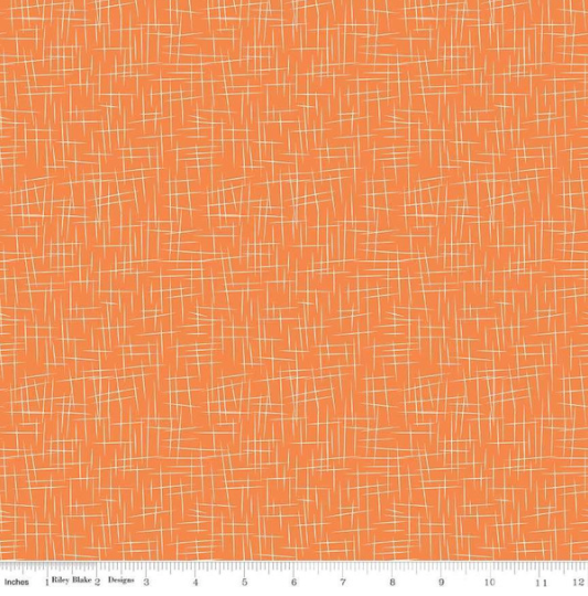 Riley Blake - Large Hashtag Pumpkin Fabric C115-PUMPKIN