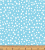 Glow For It - Star Glow Sky Blue Glow in the Dark Fabric by Kanvas Studio - Benartex