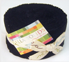 Bella Solids Black Jelly Roll by Moda Fabrics | Royal Motif Fabrics