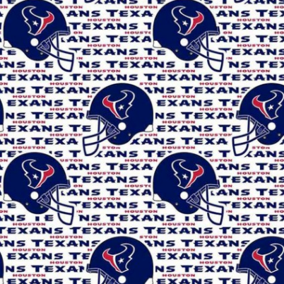 Licensed National Football League Cotton Fabrics | Houston Texans