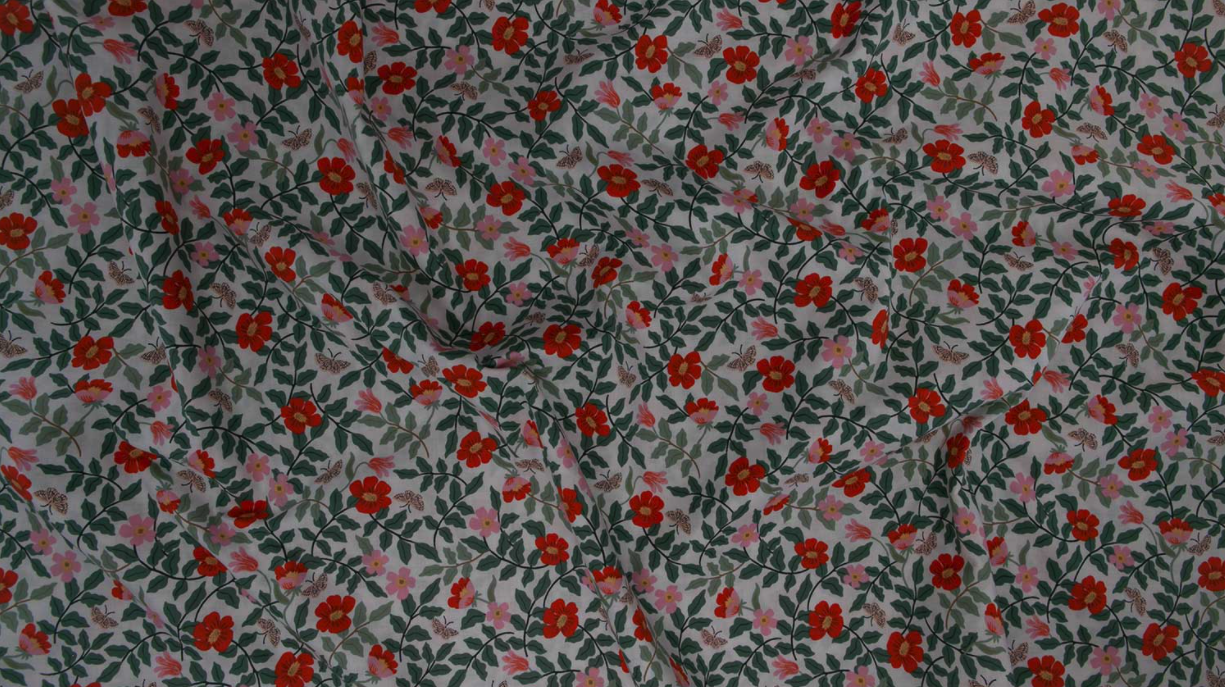 Strawberry Fields - Primrose Ivory Fabric by Cotton + Steel | RP402-IV2