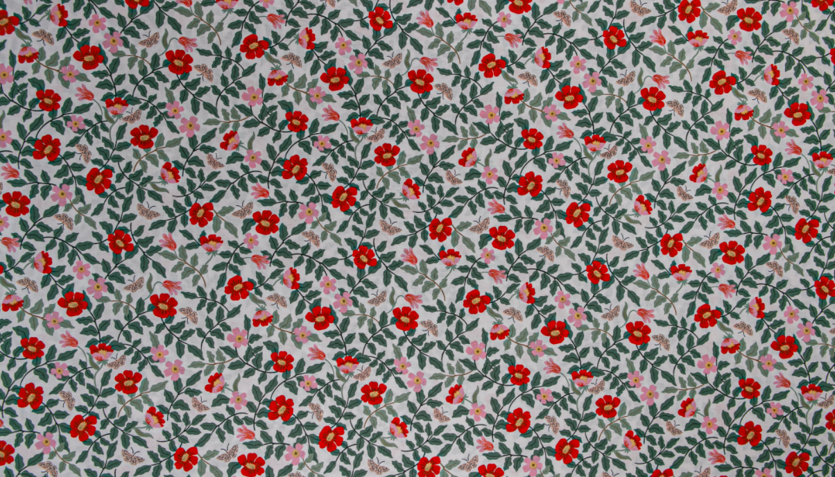 Strawberry Fields - Primrose Ivory Fabric by Cotton + Steel | RP402-IV2