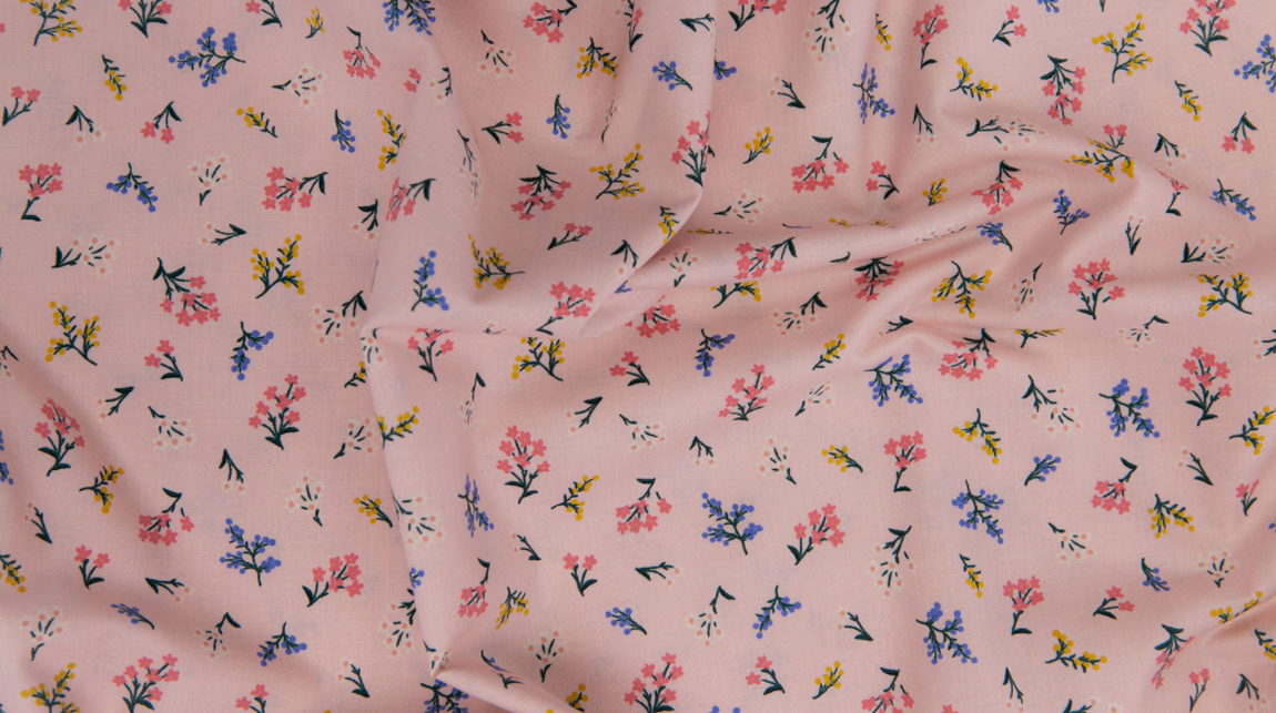 Strawberry Fields - Petite Fleurs Blush Fabric by Cotton + Steel | RP403-BL3