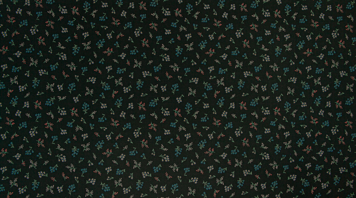 Strawberry Fields - Petite Fleurs Hunter Fabric by Cotton + Steel | RP403-HU2