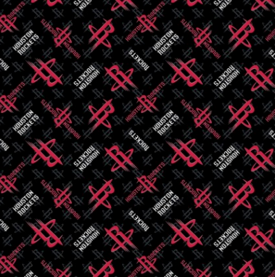 Licensed NBA (National Basketball Assoc.) Houston Rockets Fabrics by Camelot Fabrics