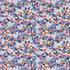 Les Fleurs - Rosa Periwinkle Cotton Fabric