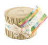 Moda Fabrics - Bella Solids Tan Junior Jelly Roll 9900JJR 13