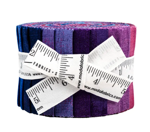 Moda Fabrics - Grunge Cool Change Junior Jelly Roll 30150JJRCC