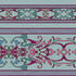 Border Basics - Carnival Scroll Teal/Pink - RJR