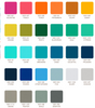 Kona Cotton, Summer '13 Palette Roll Up by Robert Kaufman | Jelly Rolls