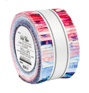 Wishwell Wild Blue Roll Up/Jelly Roll by Robert Kaufman | Jelly rolls | RU-1003-40