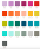 Kona Cotton, Elizabeth Hartman Designer Palette Roll Up by Robert Kaufman