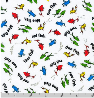 Kaufman A Little Dr Seuss - Fish on White 