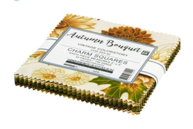 Autumn Bouquet Vintage Colorstory Charm Pack | Royal Motif Fabrics