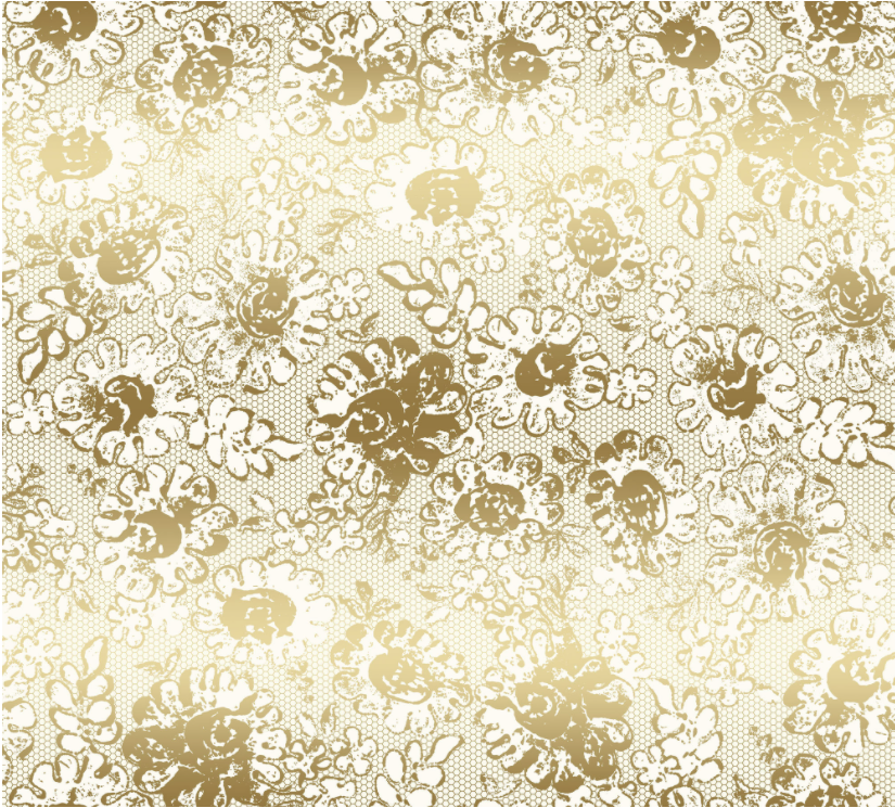 Precious Metals Lustrous Lace Gold - Shiny Objects