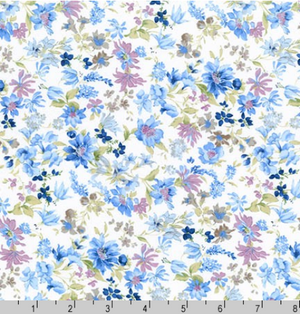 Sevenberry Petite Garden Lawn Floral Blue