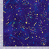 Utopia - Small Metallic Paint Splatters Blue