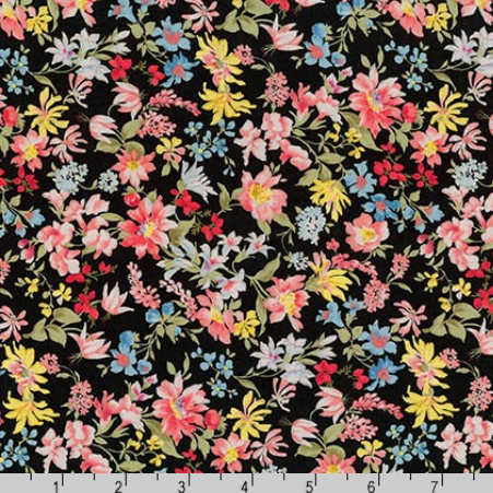 Sevenberry Petite Garden Lawn Floral Black