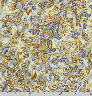 Vintage Study - Paisley Beige -Robert Kaufman