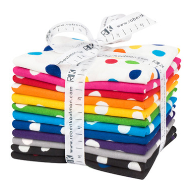 Dot Stripe Delights Large Dot Fat Quarter Bundle