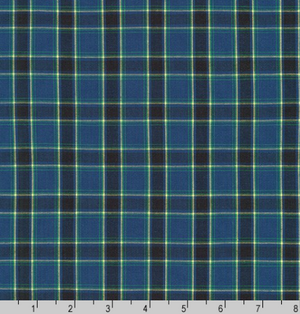 Sevenberry Classic Plaids Buckingham Plaid Blue