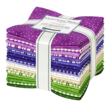 Flowerhouse Lilac Colorstory Fat Quarter Bundle